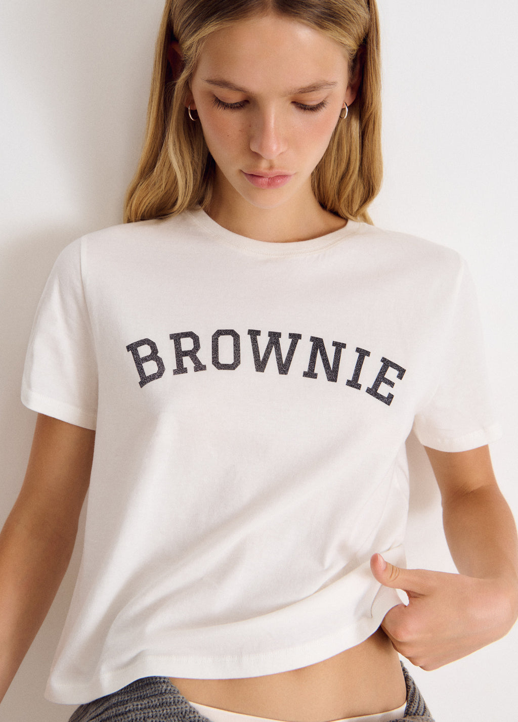 Brownie Text T-Shirt
