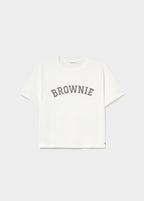 Brownie T-shirt met tekst