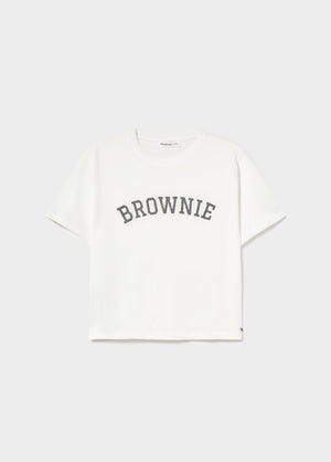 Brownie T-shirt met tekst