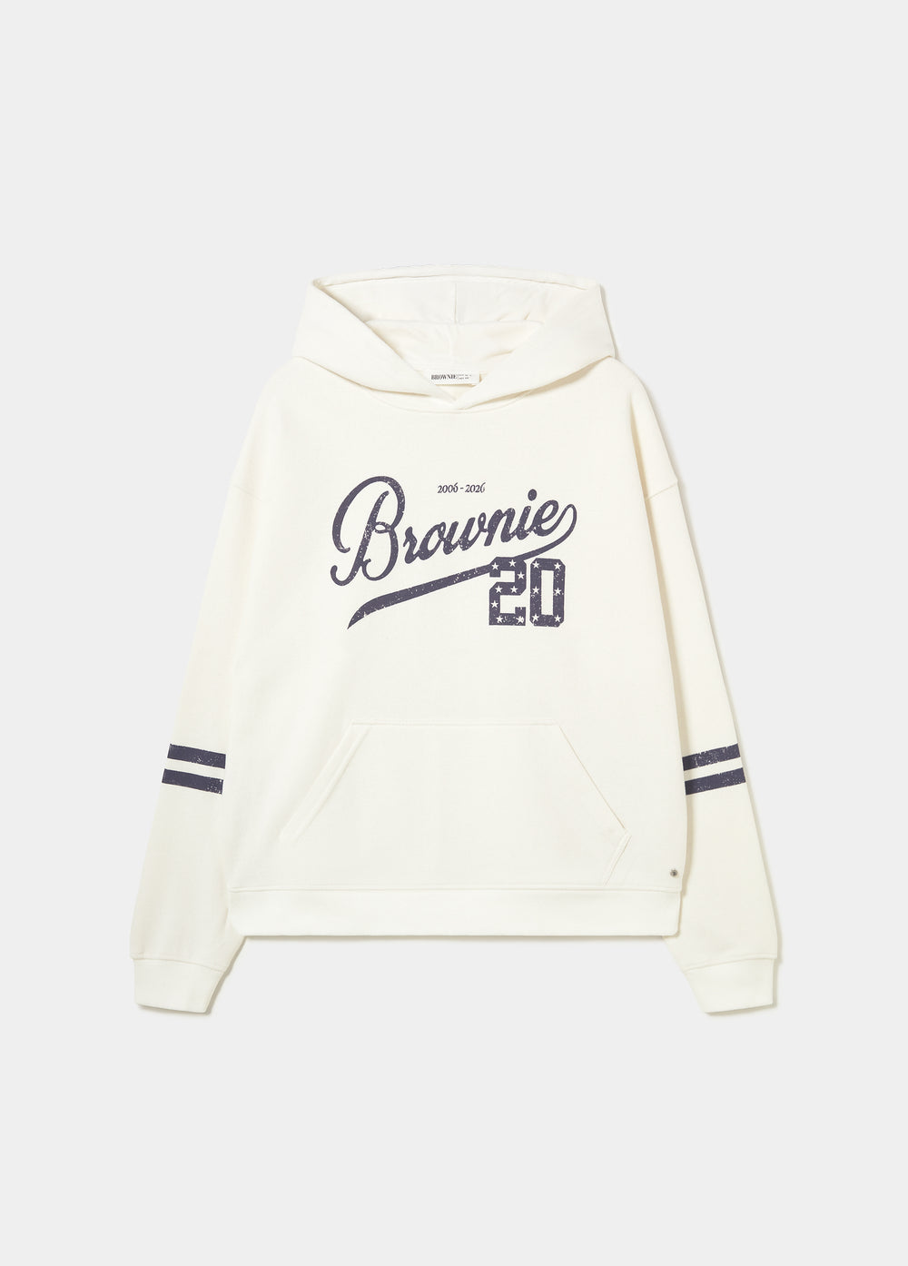 Sweat à capuche imprimé anniversaire