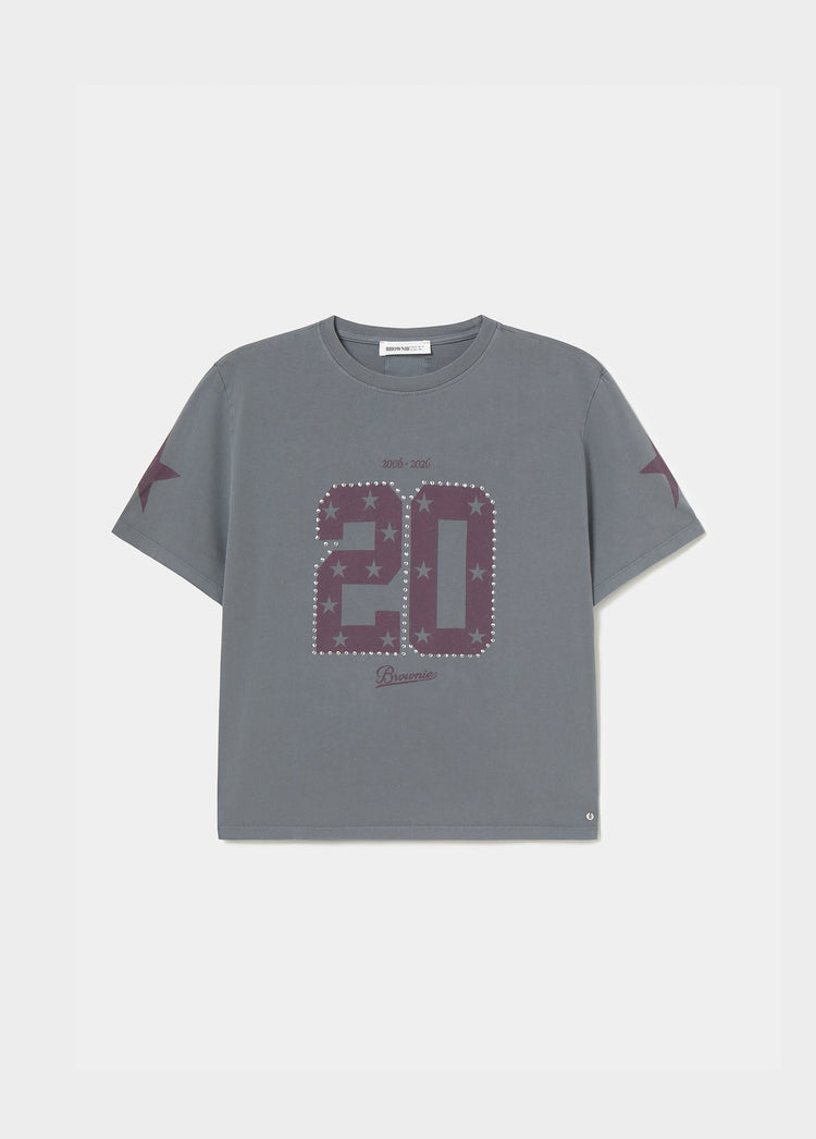Anniversary studded T-shirt