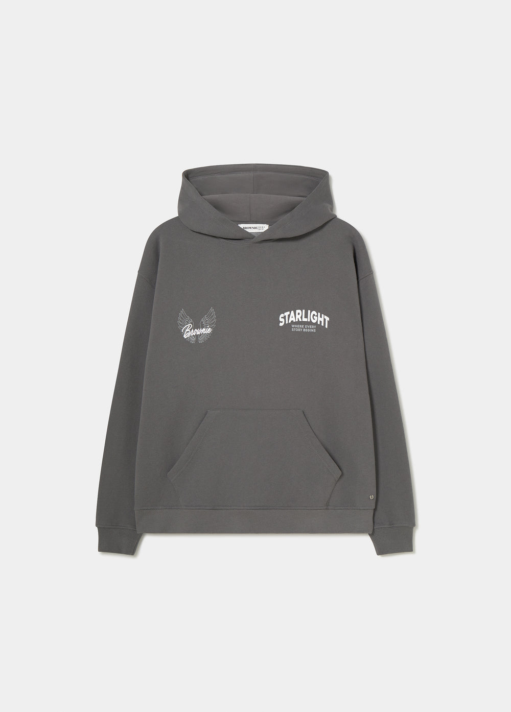Hoodie with sequin print