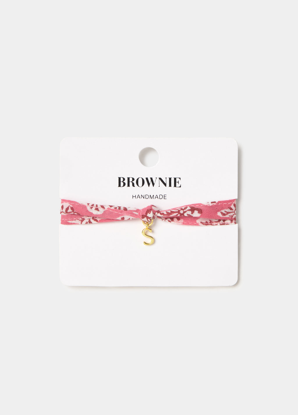 Initial bracelet S