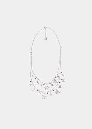 Double stars necklace