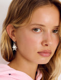 Pendientes aro estrellas