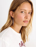 Dangling little star earrings