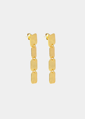 Square drop earrings