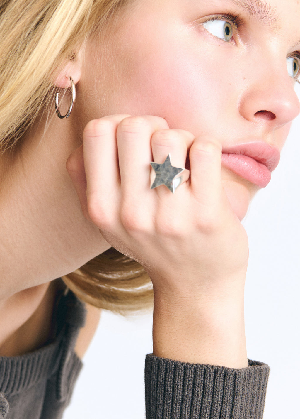 Bague sigillaire étoile