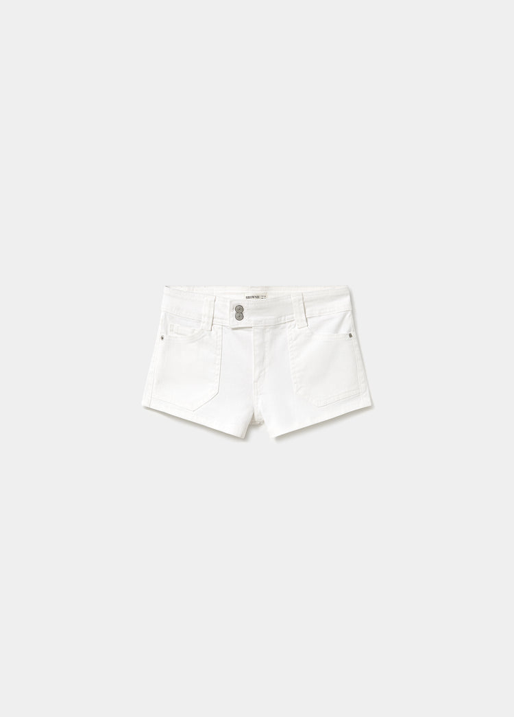 Short mini con bolsillos tapeta
