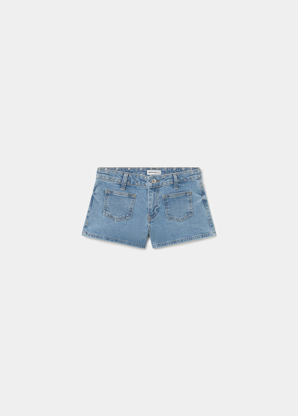 Short borchie con patch stelle