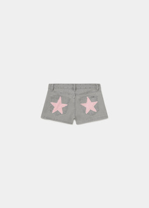 SHORT TACHAS ESTRELLA PARCHE
