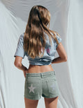 Short tachas glitter