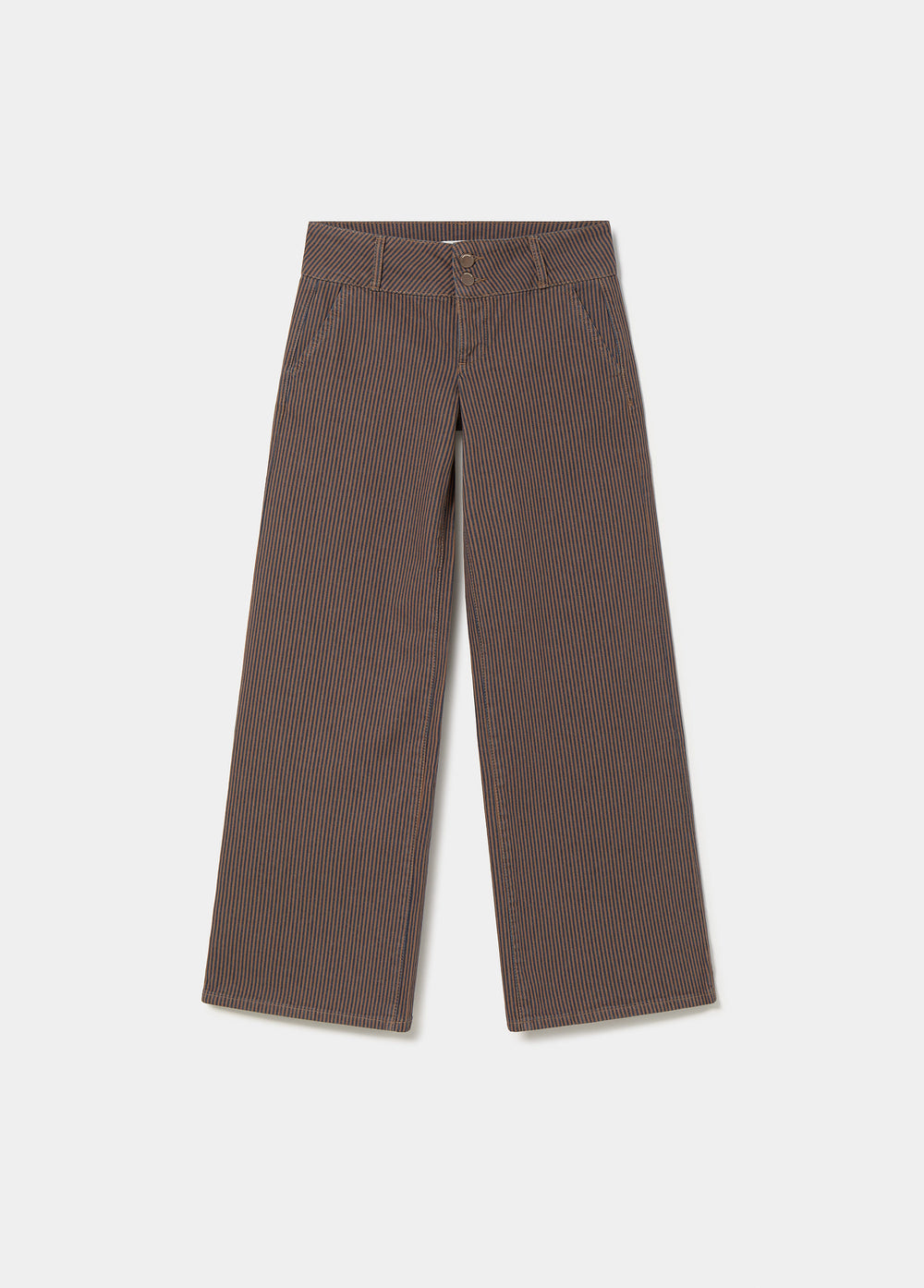 Wide-waist trousers