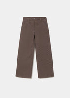 Wide-waist trousers