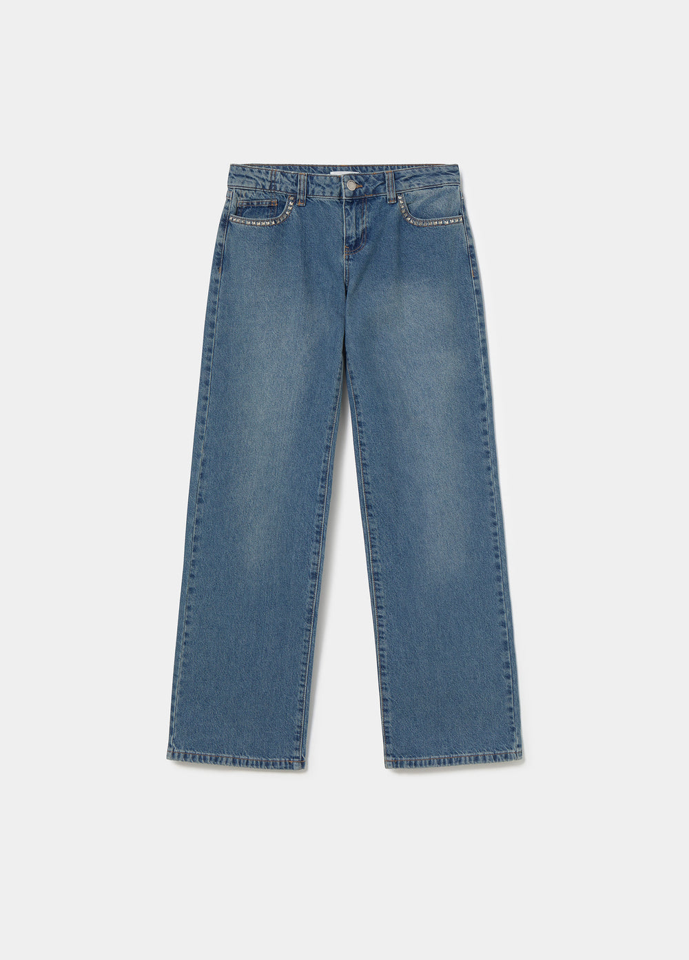 Jeans tachas cruz