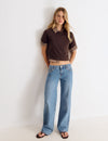 Denim with star studs