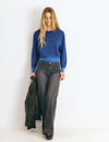 Tejano culotte alas glitter