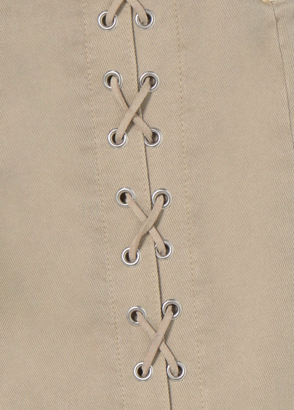 Front drawstring pants