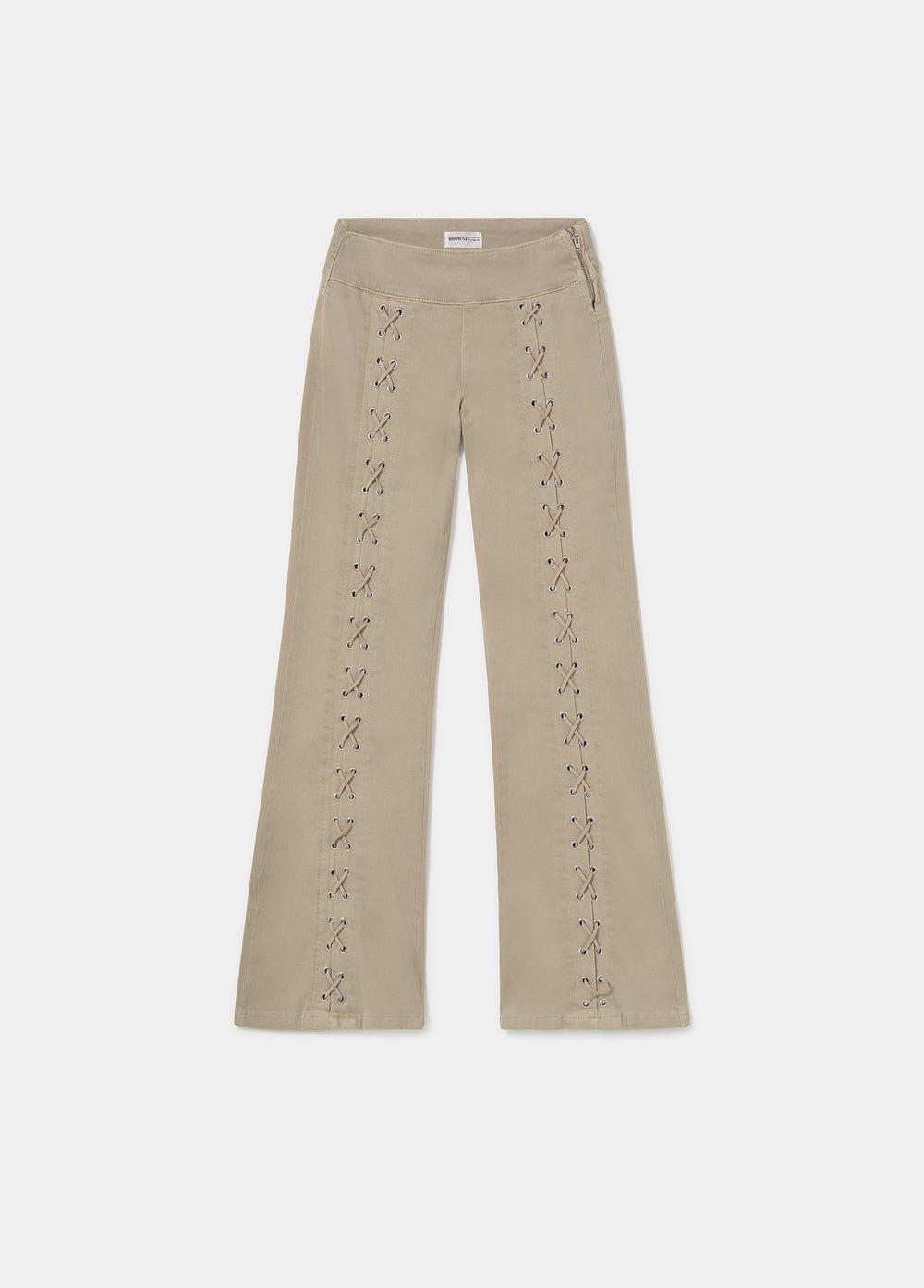 Front drawstring pants