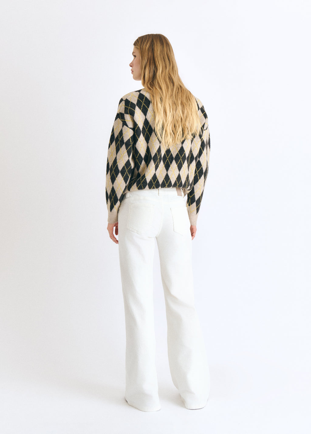 Pantalon en microvelours côtelé