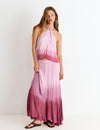 Falda larga tie-dye