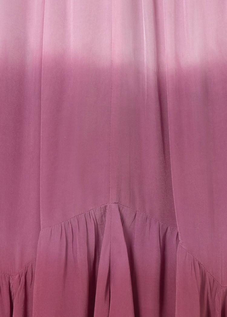 Falda larga tie-dye
