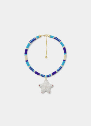 Collar grande beads estrella mar