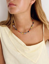 Collar beads multicolor
