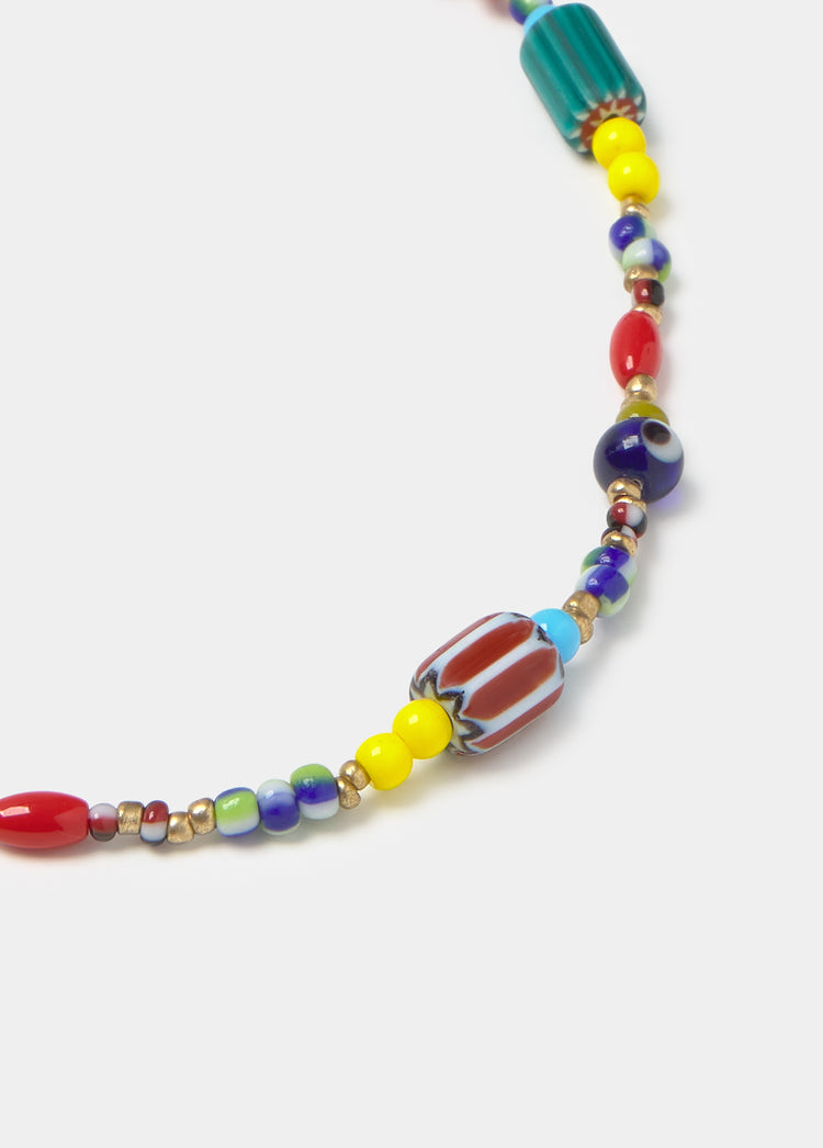Collar beads multicolor