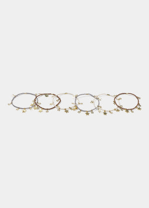 Pulsera pack 6 estrellas