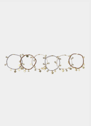 Pulsera pack 6 estrellas