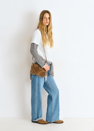 Stervormige tas met kleine studs