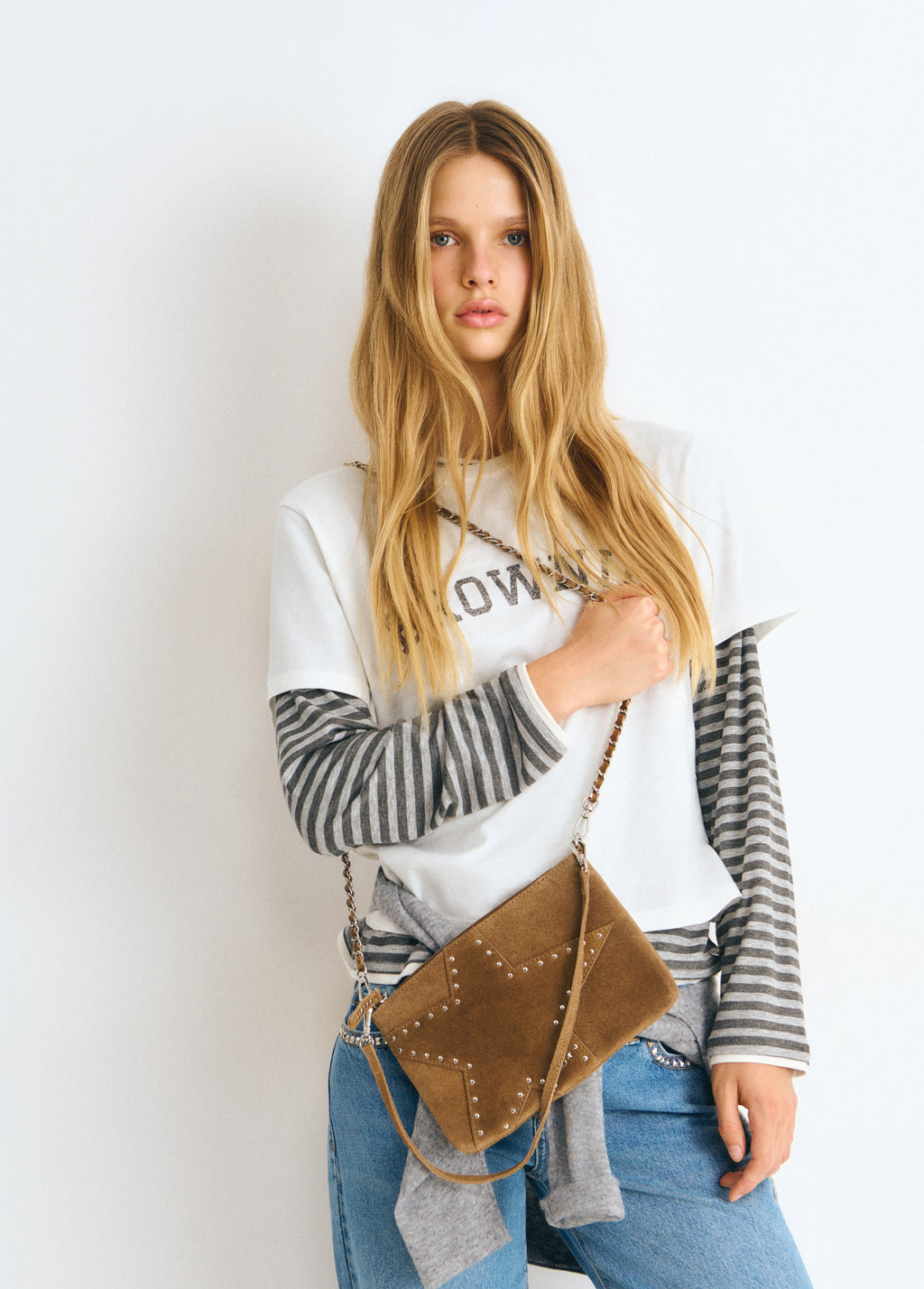 Bolso estrella tachitas