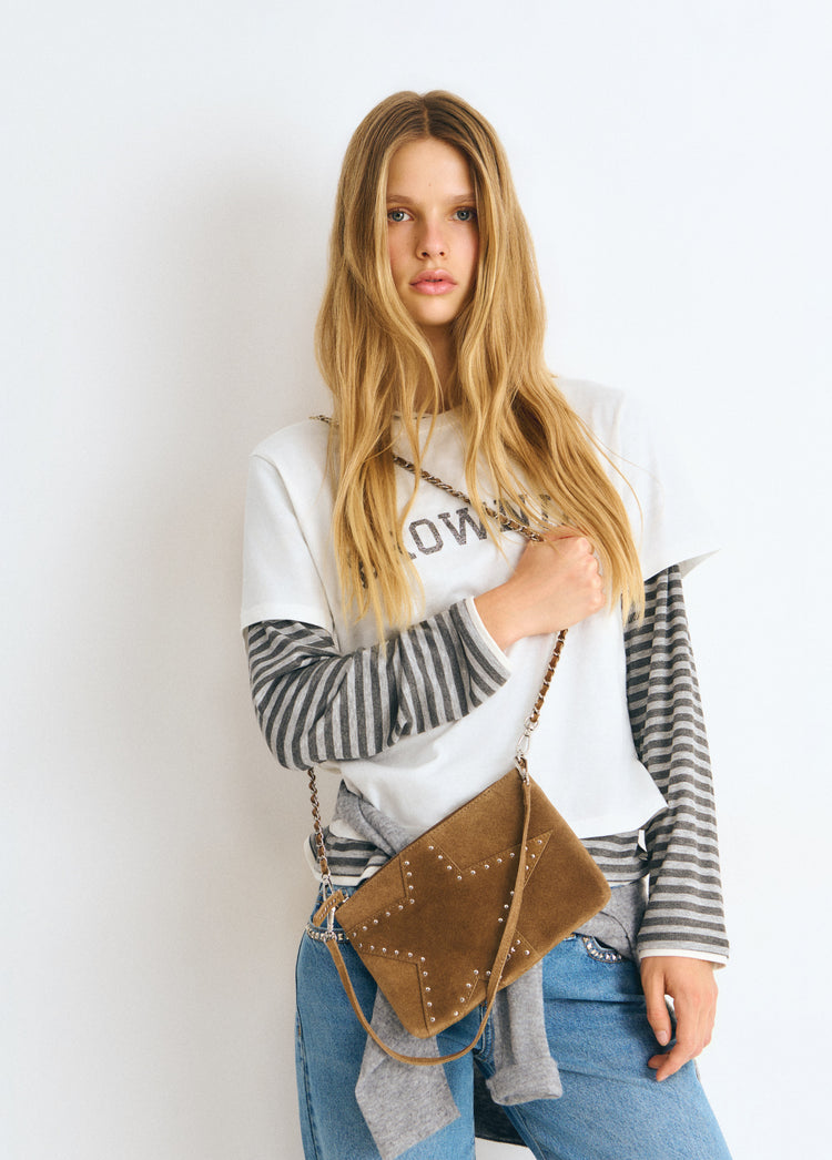 Bolso estrella tachitas