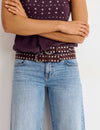 Double-stud belt