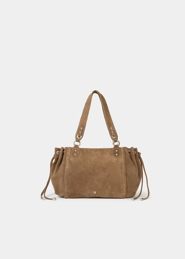Bolso shopper fruncido