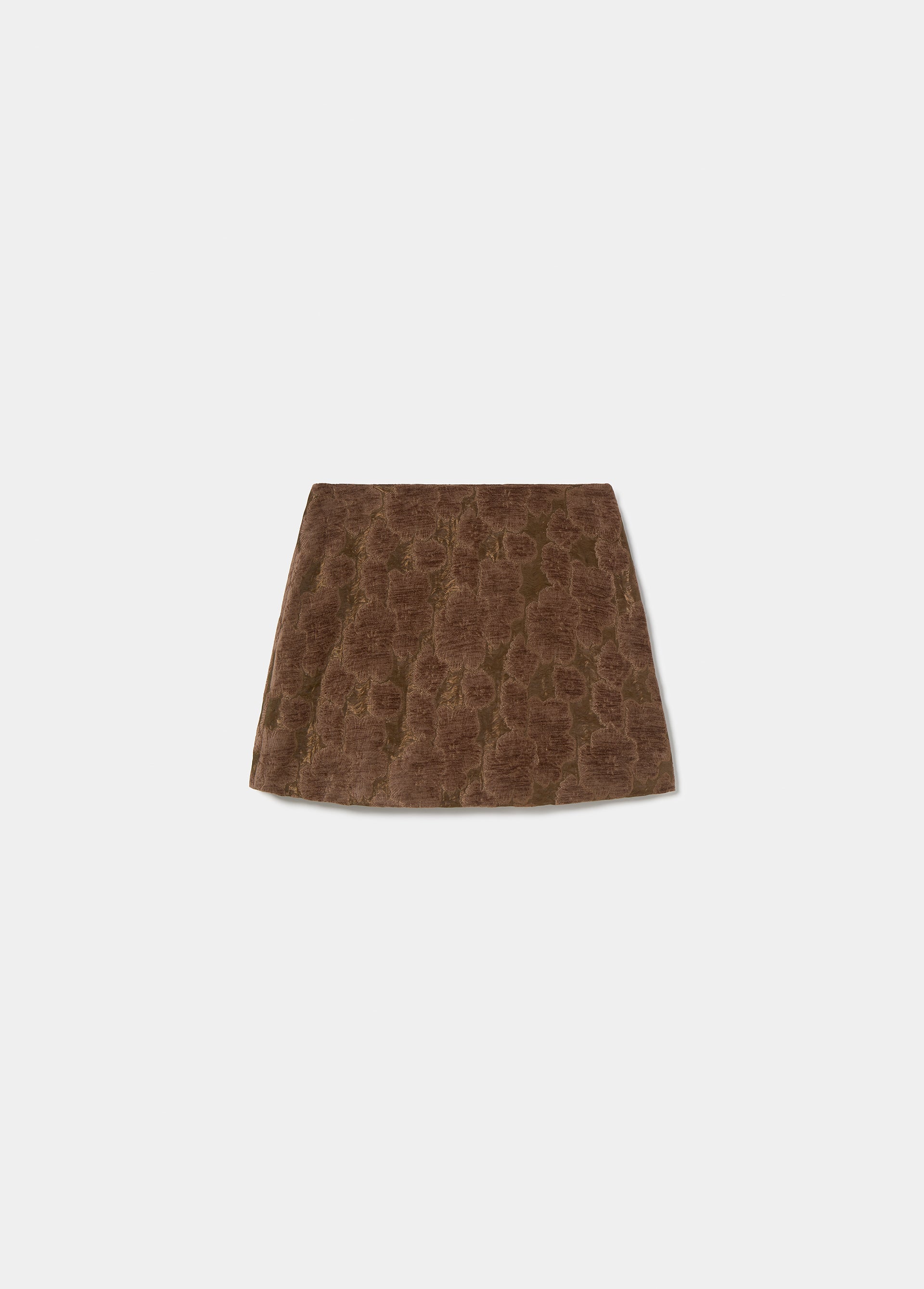 Mini floral skirt