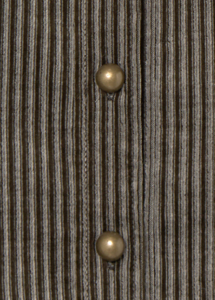 Chaqueta pana rayas