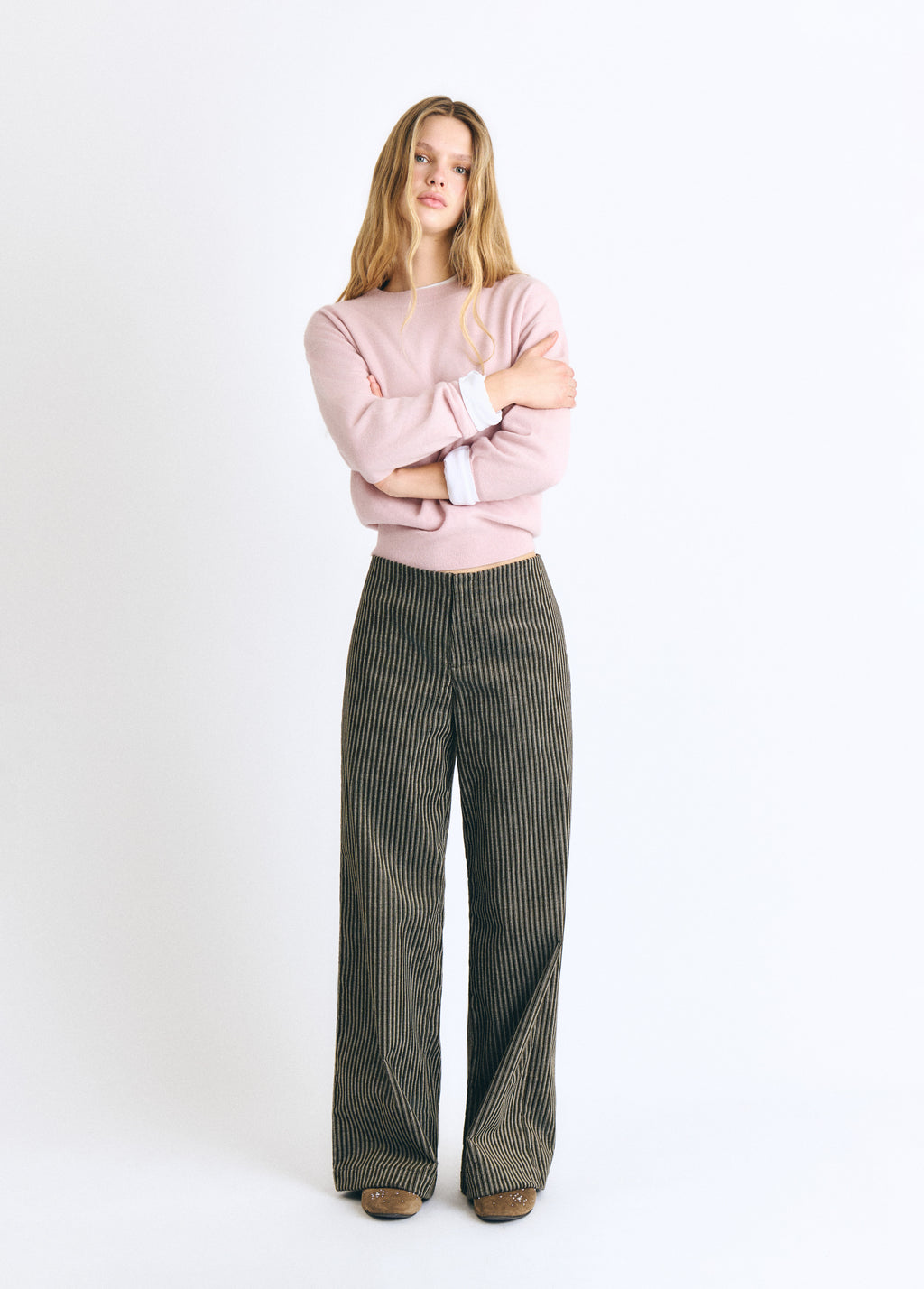 Pantalons de pana de ratlles