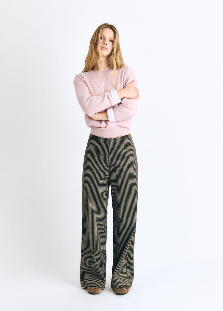 Pantalons de pana de ratlles