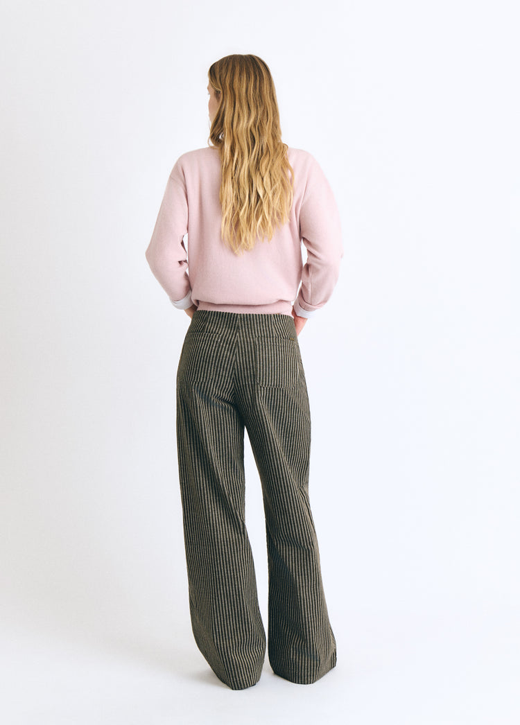 Pantalons de pana de ratlles