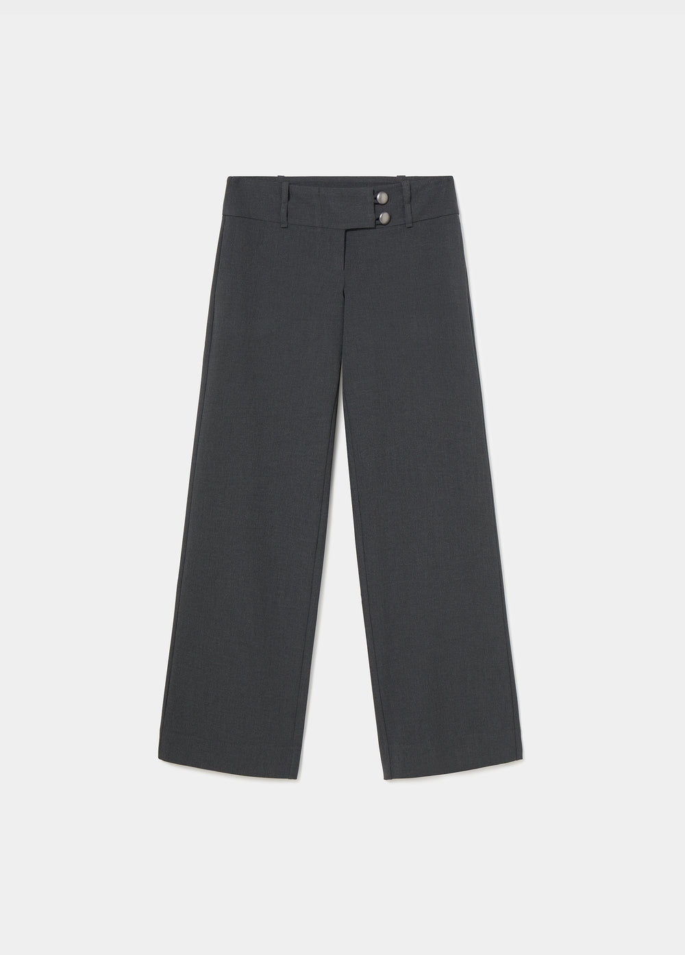 Wide low-rise trousers