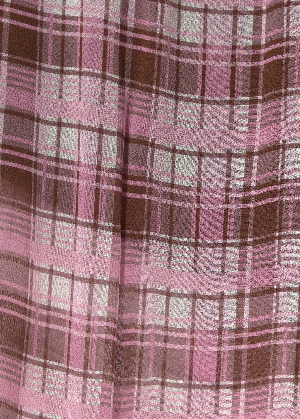 Pantalón largo bombacho cuadros