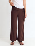 Long wrap pants
