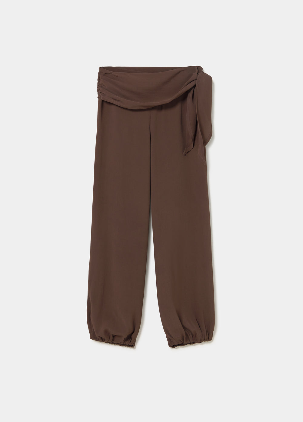 Long wrap pants