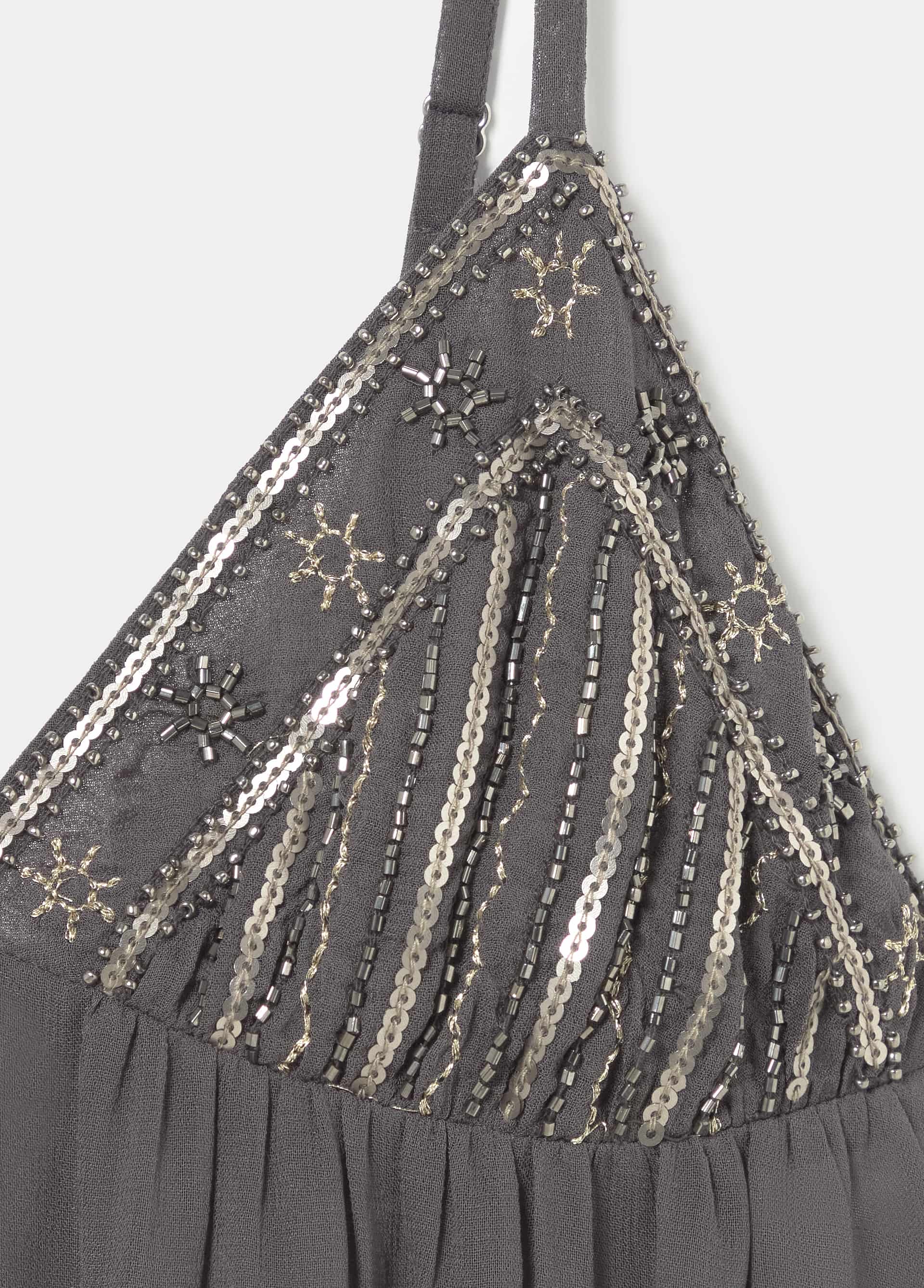 Beaded strap top