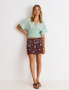 Sequin short skirt