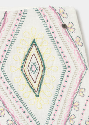 Embroidered shorts