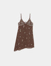 Vestido tirantes pico