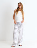 Pantalón largo rayas